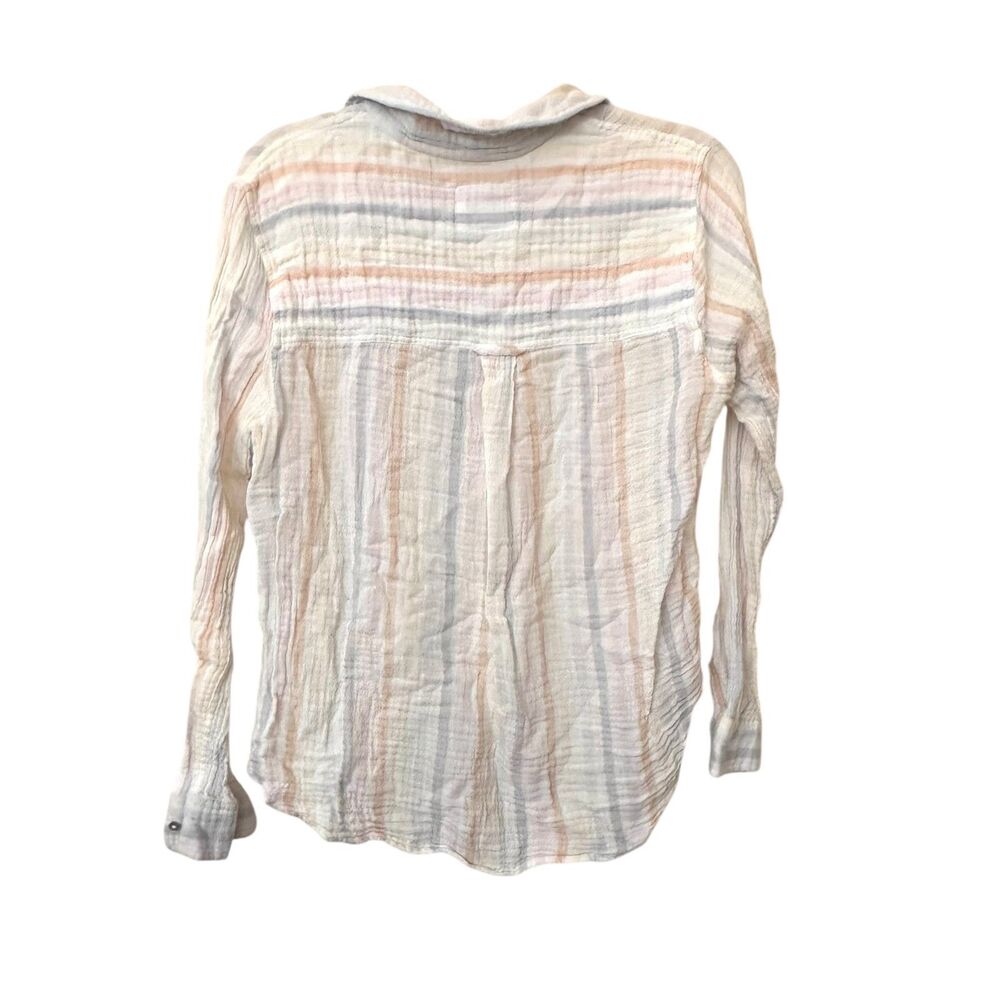 RAILS Ellis Striped Button Down Aurora Stripe Lar… - image 3